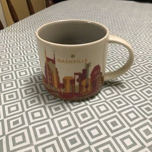 Starbucks you are here collection Nashville mug